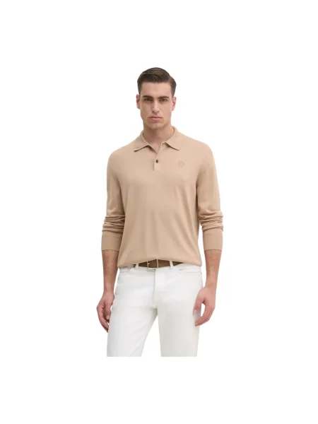 Sweter Bally wełniany beżowy