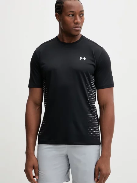 Kratka majica za vadbo Under Armour Tech črna