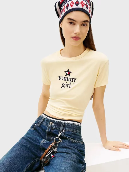 Футболка Tommy Jeans жовта