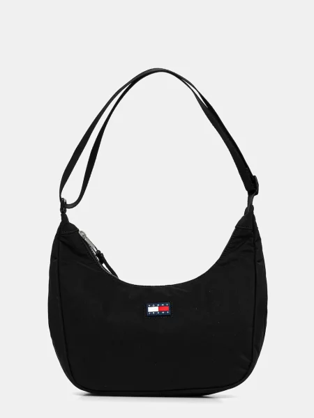 Geanta crossbody Tommy Jeans negru