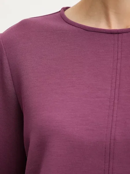 Кофта United Colors of Benetton однотонна фіолетовий