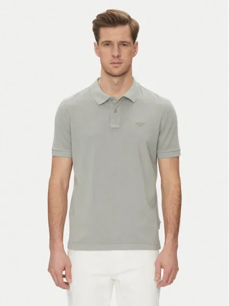 JOOP! Jeans Tricou polo 15 Modern Fit gri
