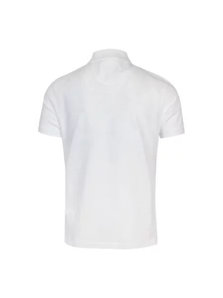 Koszulka polo Barbour biała