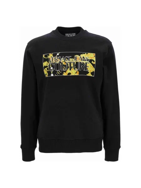 Bluza Versace Jeans Couture z nadrukiem czarna