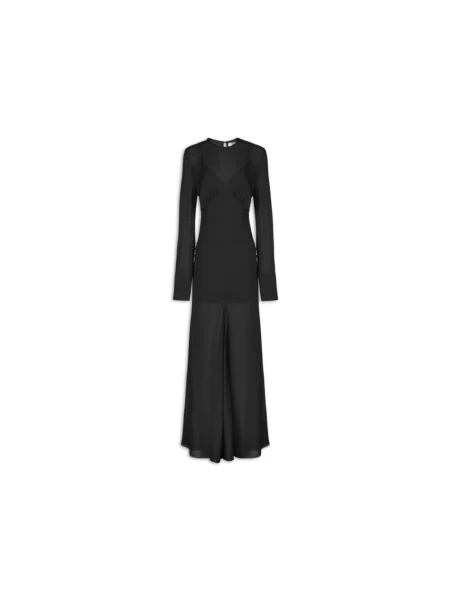 Długa sukienka maxi Aniye By tiulowa czarna