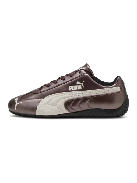 PUMA Sneakersy unisex Speedcat Metaliczny Buty 44 brązowy