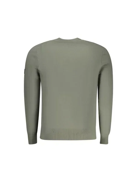 Dzianinowy sweter North Sails zielony