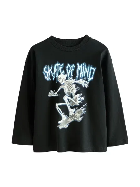 Next Tricou negru