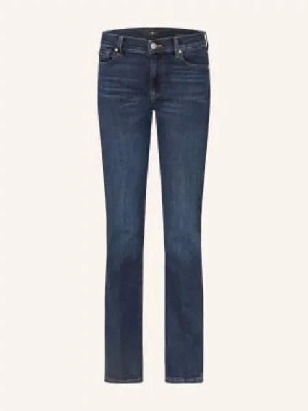 7 For All Mankind Džíny Bootcut midnight fade