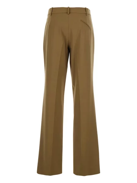 Pantaloni Federica Tosi plisate maro