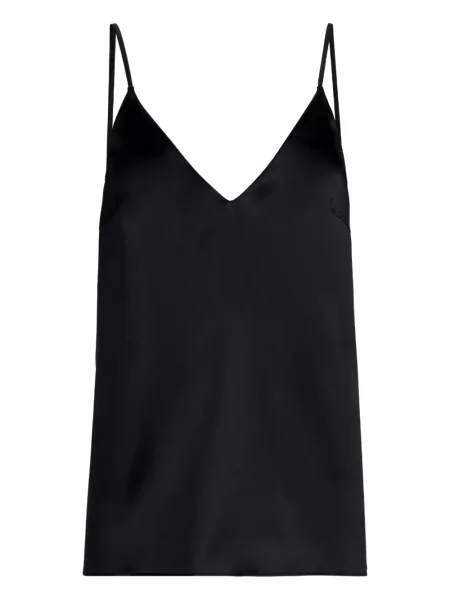 Top Brunello Cucinelli cu decolteu în V negru