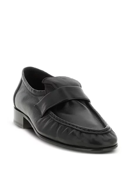 Pantofi loafer The Row negru
