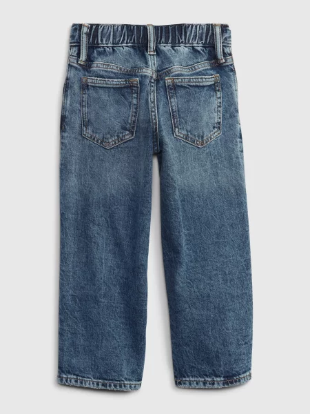 Pantaloni copii Gap gri