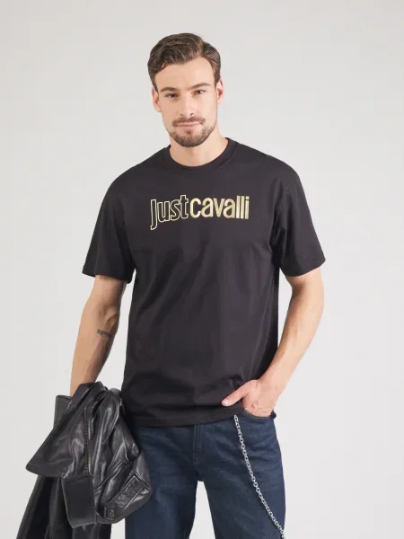 Just Cavalli Tricou negru
