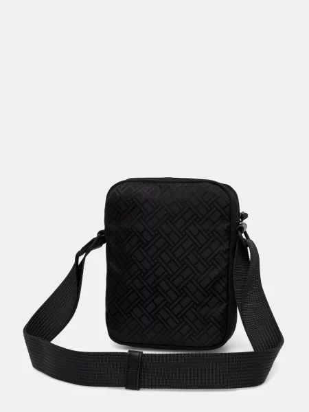 Tommy Hilfiger Saszetka Th Jaquard Mini Reporter czarny