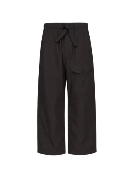 Pantaloni cargo Comme Des Garçons Homme cu cordon maro