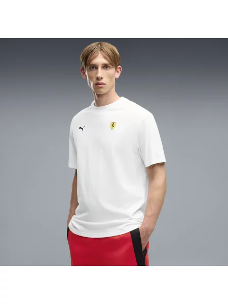 PUMA MÄ™ska koszulka Ferrari z grafikÄ… Akcesoria BiaÅ‚y S biała