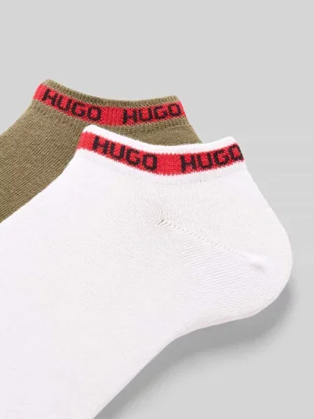 Skarpety z mieszanki bawełny Hugo oliwkowe