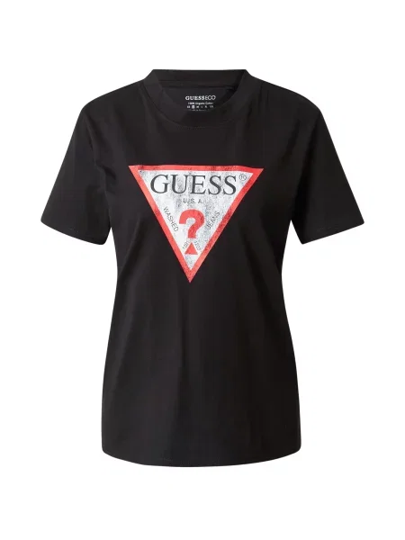 Tricou Guess scurt negru