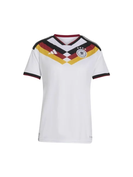 Fotbal tricou Adidas din jerseu alb