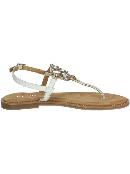 Pantofi Keys alb
