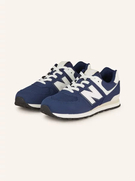 Dětské boty New Balance – tmavomodrá bílé