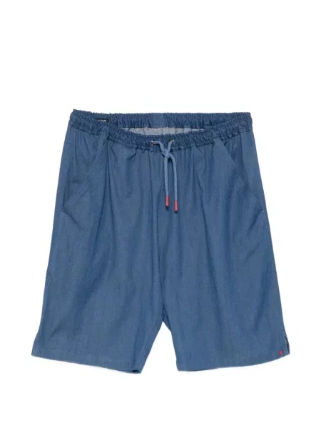 Șnur de strângere pantaloni scurți Kiton albastru