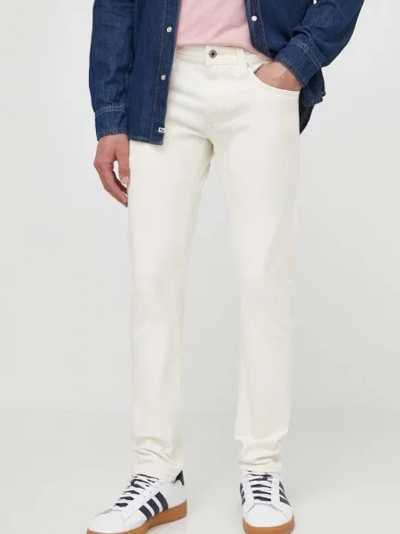 Дънки Pepe Jeans бежово