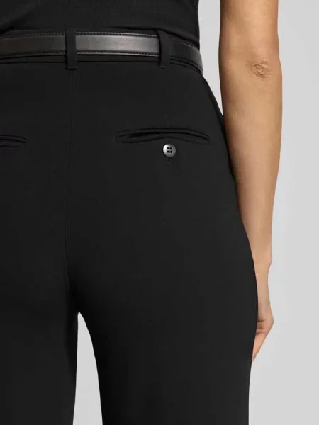Max Mara Studio Spodnie Amico schwarz czarne