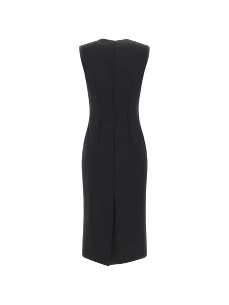 Rochie midi Tagliatore fără mâneci negru