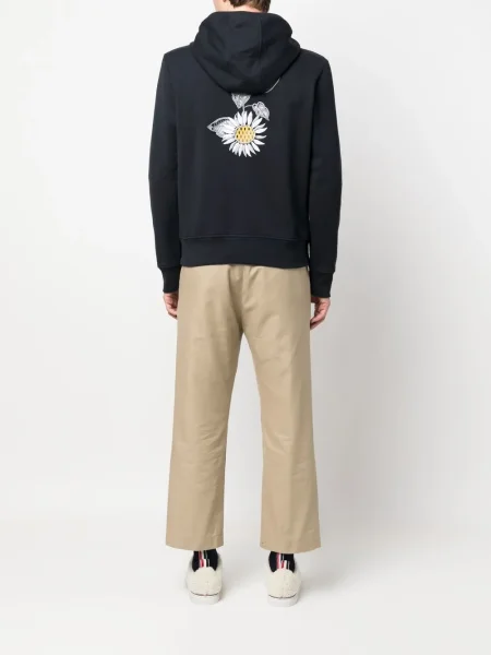 Hanorac cu glugă Thom Browne albastru