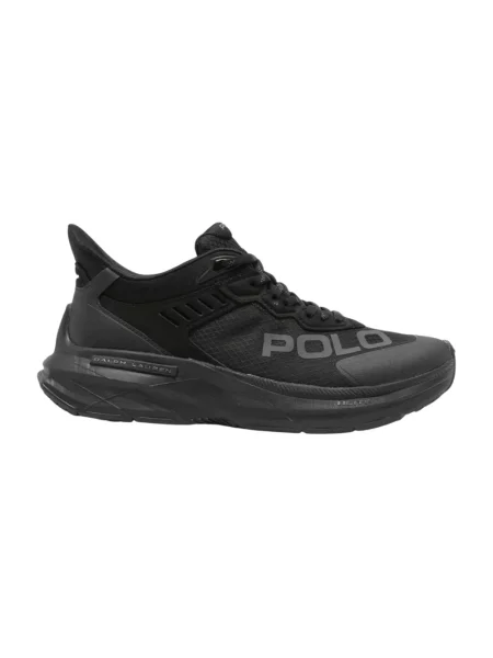 Sneakersy Polo Ralph Lauren skórzane czarne
