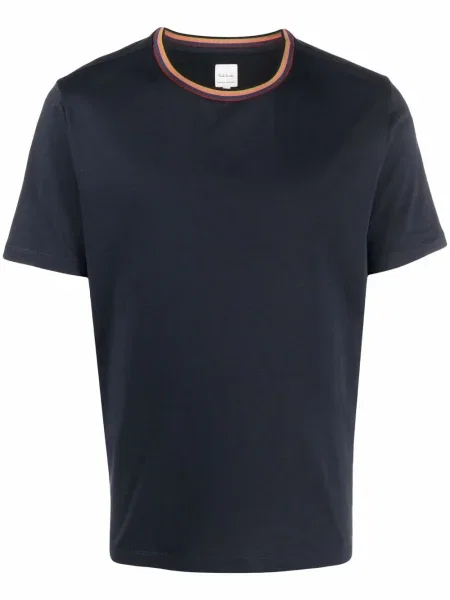 Tricou Paul Smith cu dungi albastru