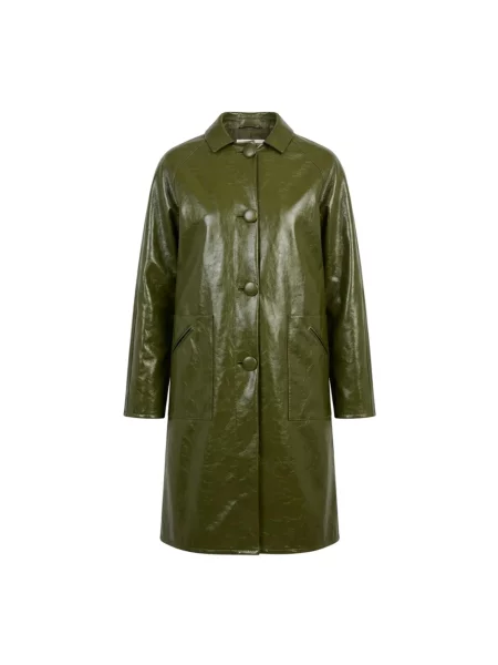 Płaszcz Mm6 Maison Margiela zielony