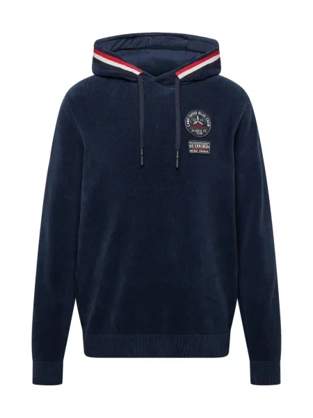 CAMP DAVID Pulover Alaska Ice Tour bleumarin / roșu alb