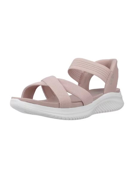Sandále Skechers ružová