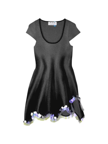 Rochie mini Ph5 cu paiete negru