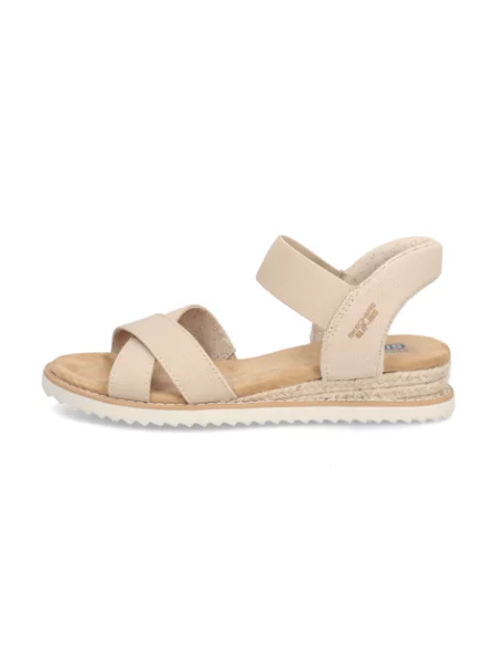 Sandály Skechers béžové