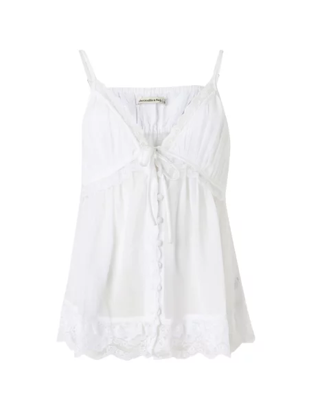 Abercrombie & Fitch Bluza bela