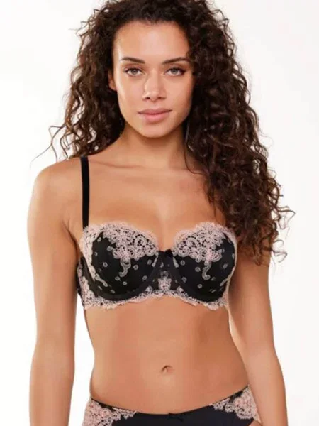 Балконет с кружевной чашкой