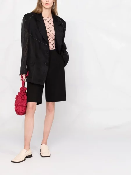 Skaidrus striukė Maison Margiela juoda