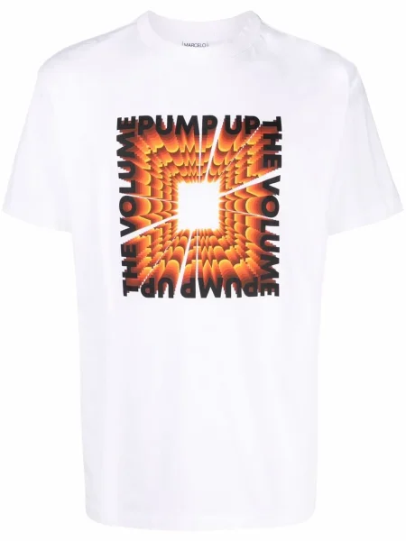 Tricou Marcelo Burlon County Of Milan alb
