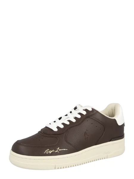 Sneakerși Polo Ralph Lauren maro