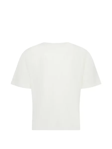 Tricou Rùadh cu decolteu rotund alb