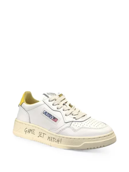 Sneakerși Autry din piele alb