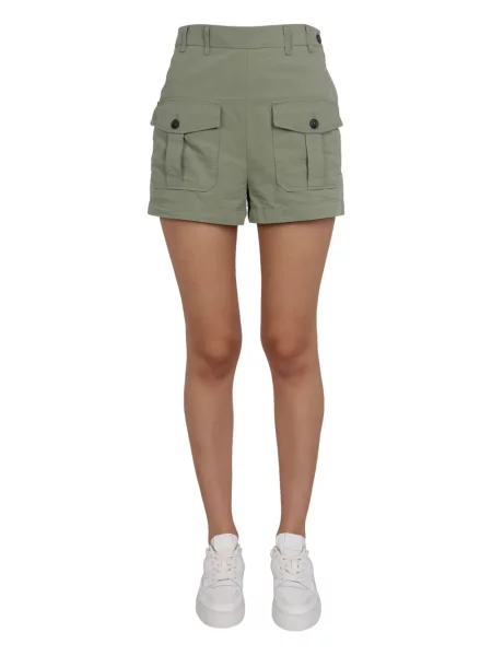 Pantaloni scurți cargo Philippe Model Paris verde