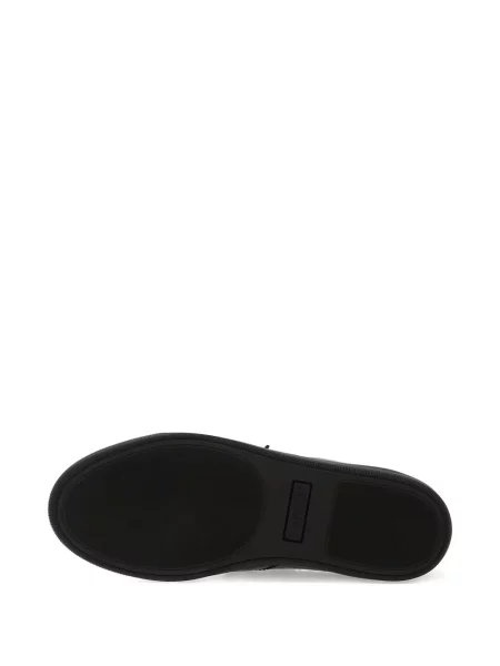 Sneakerși Lanvin din piele negru
