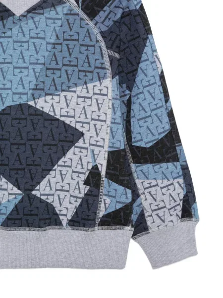 Sweter dziecięcy Emporio Armani niebieski