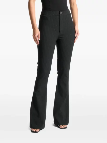 Pantaloni Manière De Voir cu dungi negru