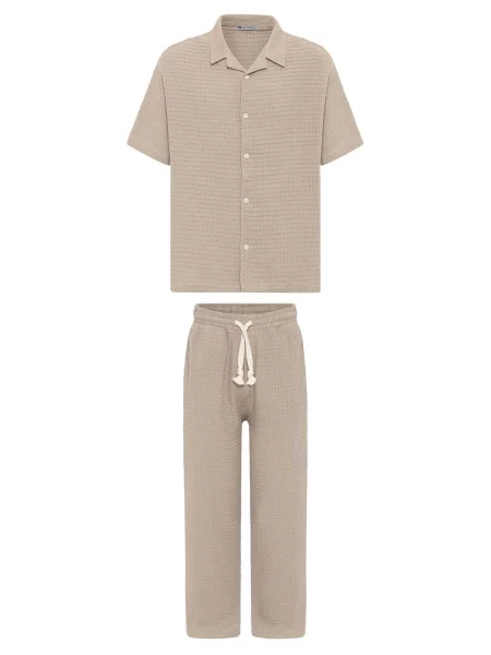 Dandalo Jogging komplet Noah tamno bež